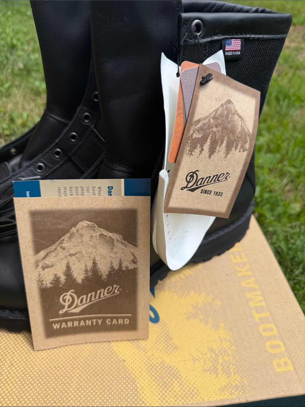 Brand new in box with tags Danner Acadia black 200G Boots size 10 - Picture 7 of 7